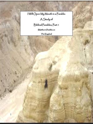 cover image of I Will Open My Mouth in a Parable